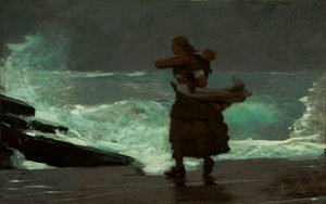 The Gale by Winslow Homer